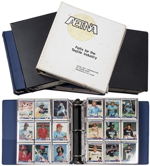 1980s Topps and Assorted Brands Baseball and Football Complete Sets Collection (50+)